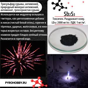 Сурьма 3 сульфид