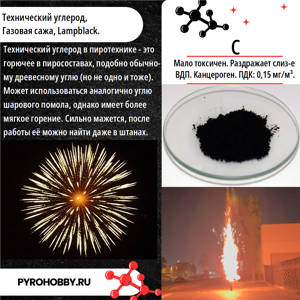 Углерод технический (сажа газовая)