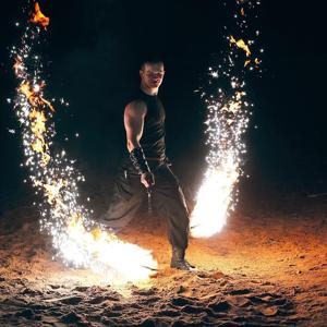 Титан порошок для фаер-шоу