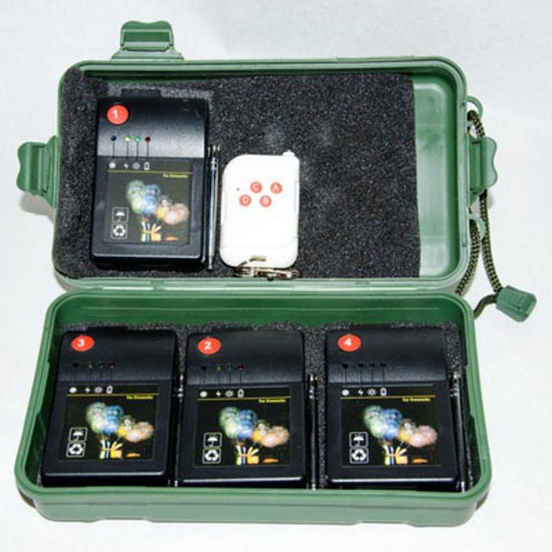 Пиротехнический пульт 4 канала