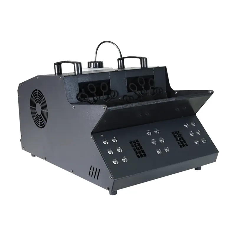 Генератор мыльных пузырей с дымом и LED подсветкой