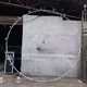 Вращающееся кольцо из фонтанов