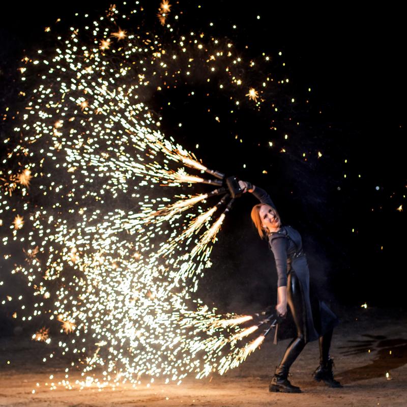 Ручной пускатель для нескольких фонтанов