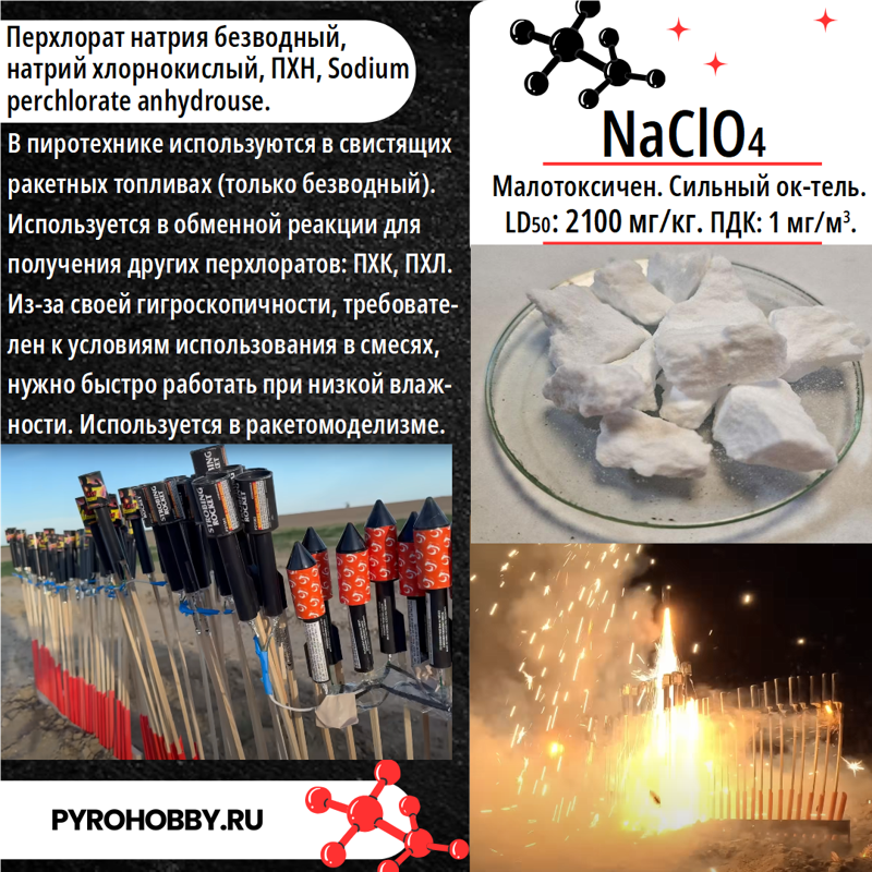 Натрий перхлорат безводный