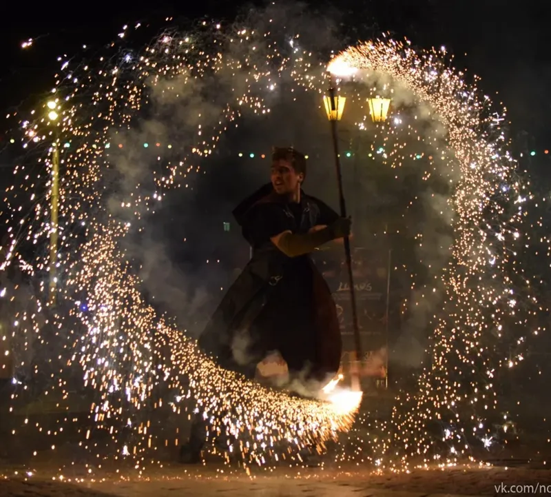 Пироспаркл® (медленный фонтан)