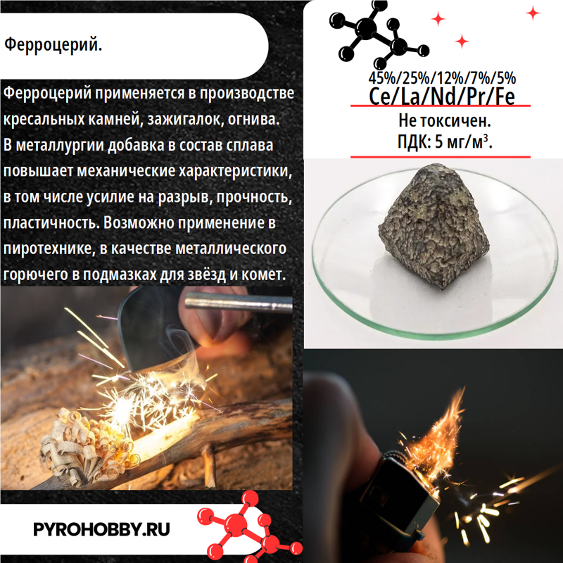 Ферроцерий Марка: МЦ50Ж3