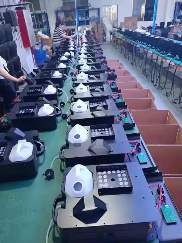 Генератор дыма с подсветкой
